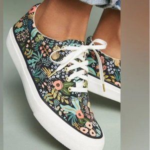 Floral lace up Rifle Paper Keds